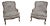 Pair Meyer Gunther French Louis XV Style Animal Print Newly Upholstered Bergere Chairs For Sale