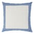 Schumacher Suzette Pillow in Navy For Sale