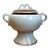 Vintage Speckled Ceramic Footed Tureen For Sale