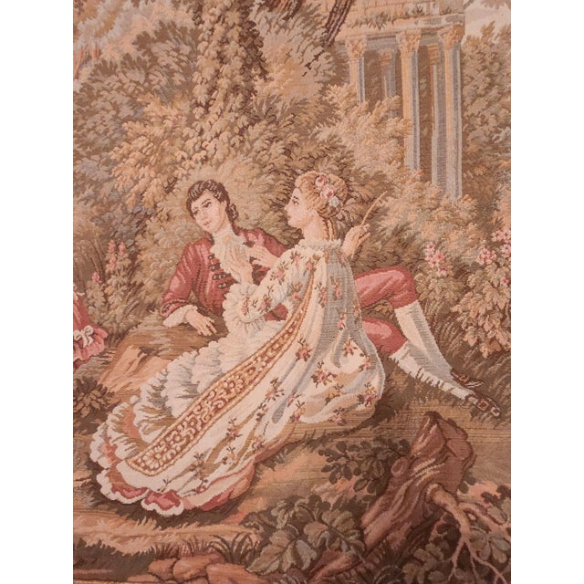 Textile Vintage Jacquard Tapestry, 1960s For Sale - Image 7 of 18