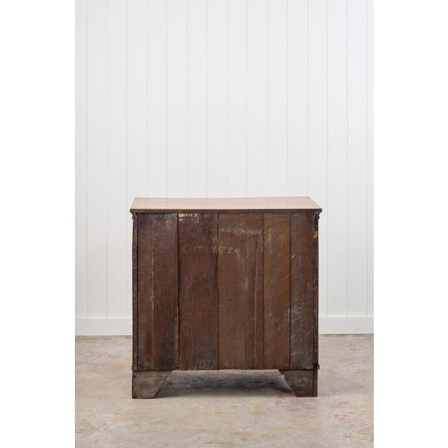 Walnut Period Chest With Contrast Satinwood Banding (C. 1780-1820) For Sale - Image 11 of 11