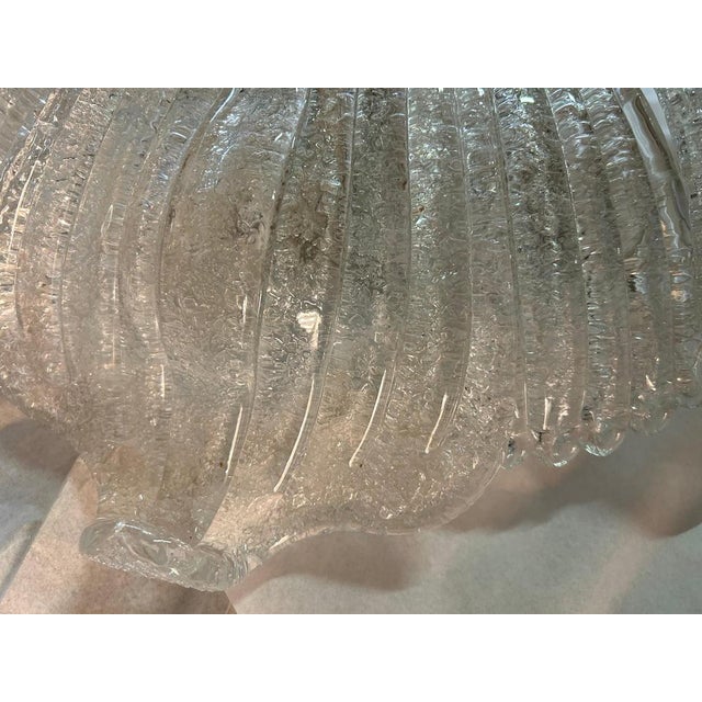 Snow Fairy Murano Glass Ceiling Light, 1980s For Sale - Image 17 of 18
