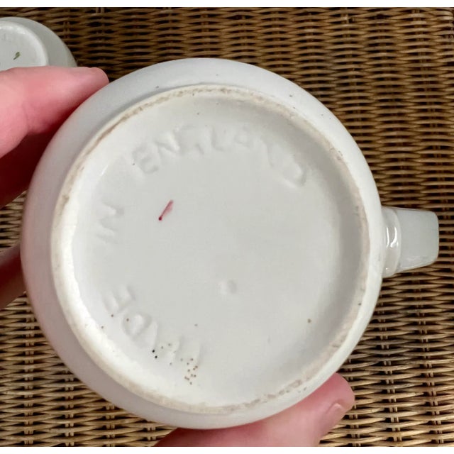 Ceramic English Johnson Bros. "The Friendly Village" Coffee Mugs- a Pair For Sale - Image 7 of 8