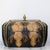 Mid 20th Century Maitland Smith Hand Painted Fabric Black Floral Design Wood Interior Hinged Box For Sale In Raleigh - Image 6 of 6