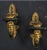 A pair of late 19th century French empire style sconces with one light