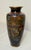 Japanese Antique Signed Japanese Ando Handmade Qing Enamel Silver Floral Cloisonné Vase For Sale - Image 3 of 11