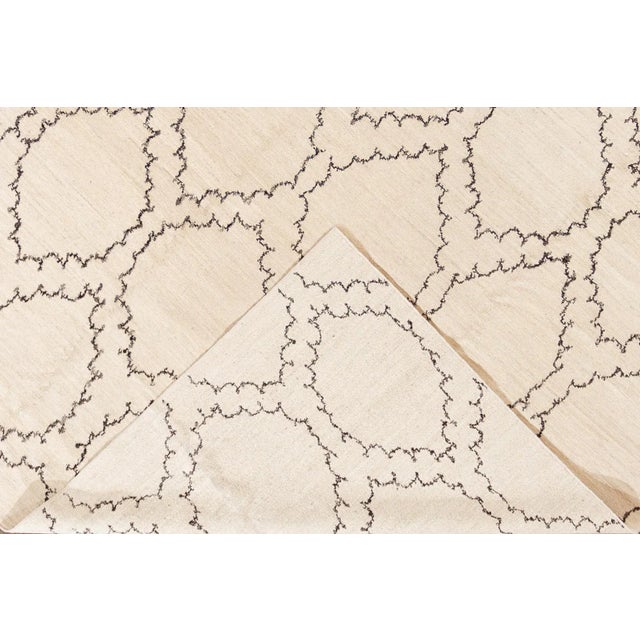 Contemporary 21st Century Contemporary Tibetan Wool Rug For Sale - Image 3 of 12