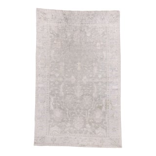 Vintage Indian Oushak Rug, 05'09 X 09'00 For Sale