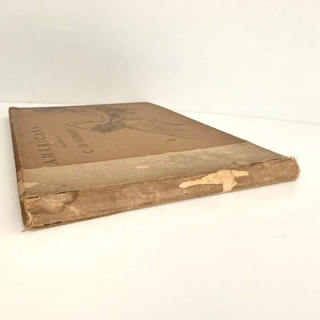 Brown 1900 First Edition Americans Drawn By C.D. Gibson For Sale - Image 8 of 10