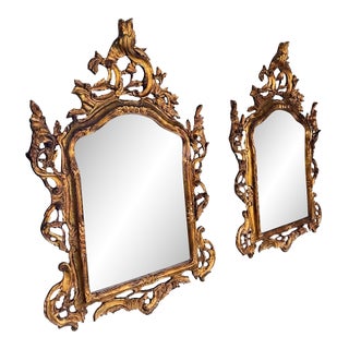 Two Versailles Giltwood Mirrors For Sale