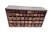 Mid 20th Century Primitive Industrial Parts Cabinet Handmade Wooden Cheese Box Drawers For Sale - Image 13 of 18