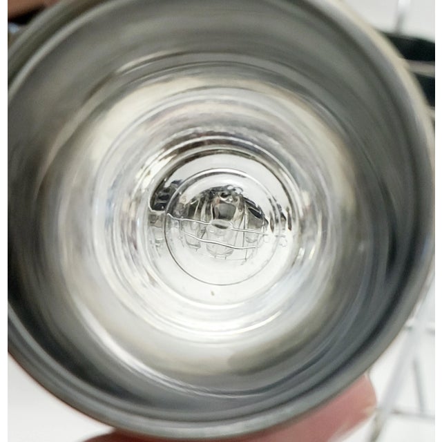 1950s Silver Fade Glasses, in Chrome Carrier - 25 Piece Set For Sale - Image 11 of 12