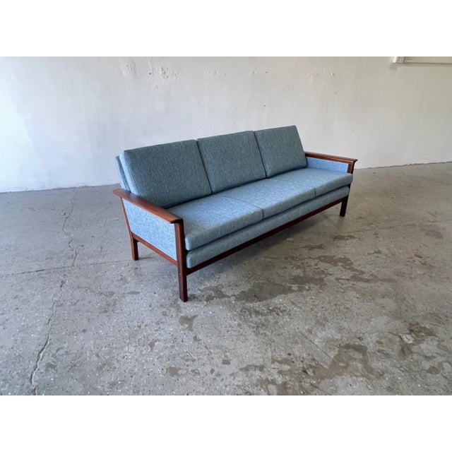 Mid-Century Modern 1960s Danish Mid Century Modern Rosewood Sofa by Westnofa For Sale - Image 3 of 11