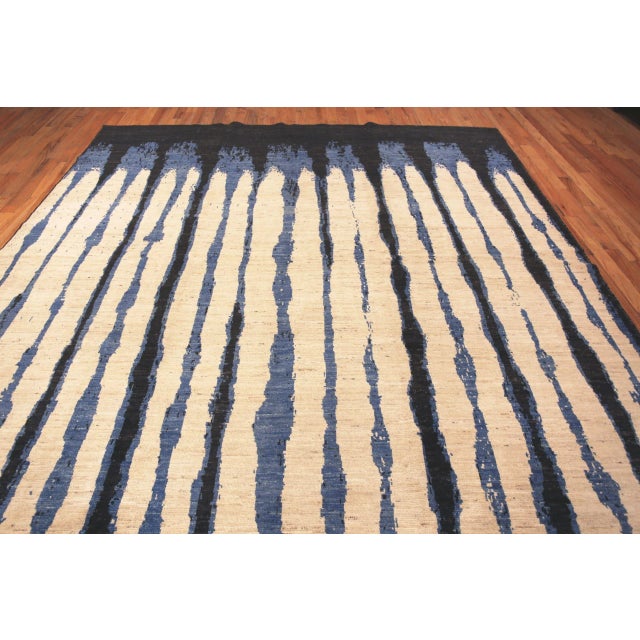 Nazmiyal Collection Abstract Modern Area Rug For Sale - Image 4 of 5