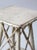 Off-white Antique Adirondack Twig Side Table For Sale - Image 8 of 17