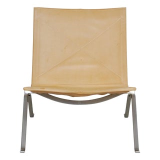 PK22 Chair in Leather by by Poul Kjærholm, 2006 For Sale