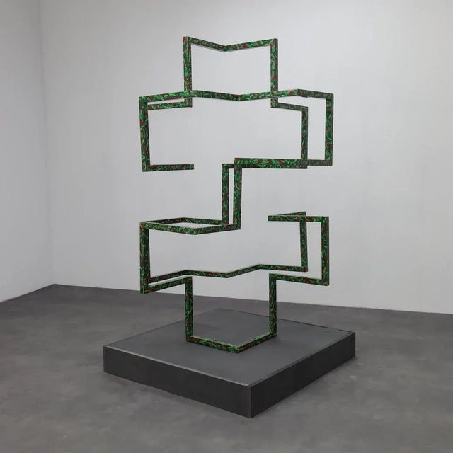 1990s Woody Van Amen, Taxat Installation, 1998, Metal & Wood For Sale - Image 5 of 8