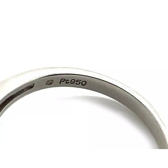 Mikimoto Akoya Pearl Diamonds Platinum Cocktail Ring - Size 6 For Sale - Image 9 of 9