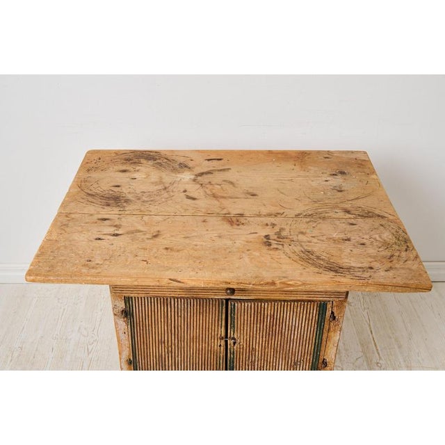 Antique Swedish Sideboard in Pine, 1820 For Sale - Image 9 of 11