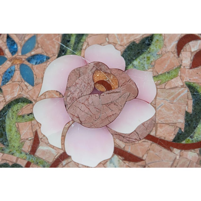 19th Century French Center Table Brazilian Marble For Sale - Image 4 of 5