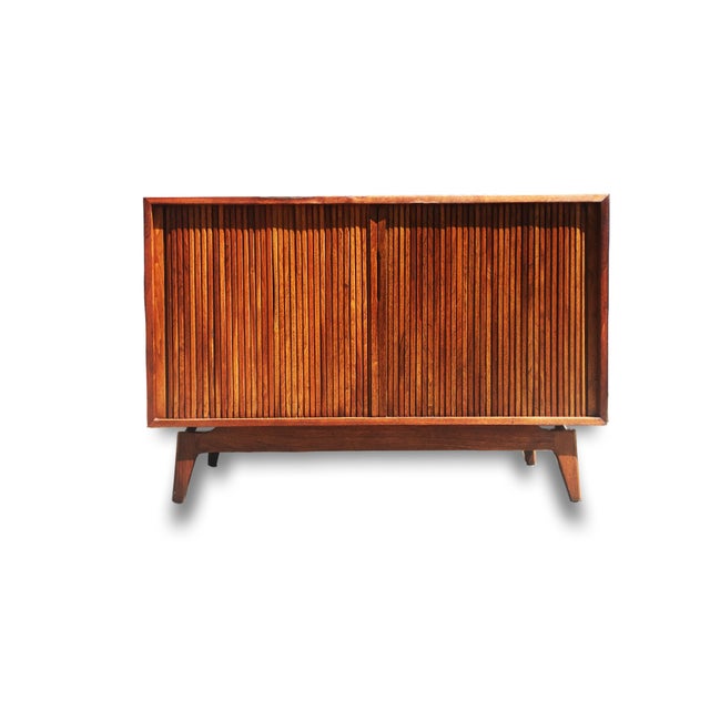 Mid-Century Modern TV Stereo Walnut Cabinet Credenza ... (640 x 640 Pixel)