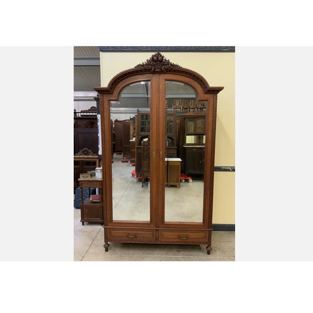 Antique Art Nouveau Wardrobe, 1910 For Sale - Image 13 of 13