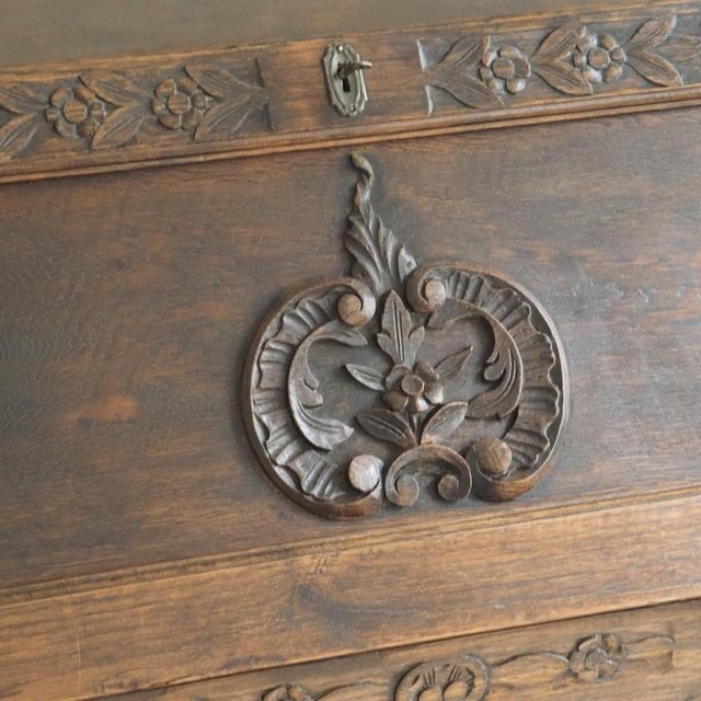 Antique French Louis XV Style Writing Desk, 1920s For Sale - Image 9 of 17