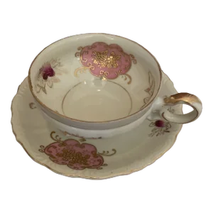 1940s Royal Sealy China Cup and Saucer Set, Made in Japan- 2 Pieces