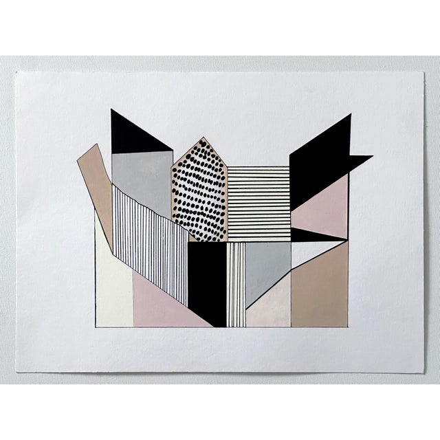 Amanda Andersen, Edifice II, 2024, Ink on Paper For Sale - Image 4 of 11