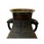 Vintage Look Chinese Brown Ancient Artistic Motif Vase Display Art For Sale - Image 4 of 7