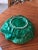 Green Mid 20th Century Secla Green Cabbageware Large Serving Dish For Sale - Image 8 of 9