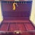 Brown 3 Drawer Lift-Top Locking Jewelry Box For Sale - Image 8 of 11