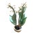 Polychrome Carved Potted Lily of the Valley For Sale