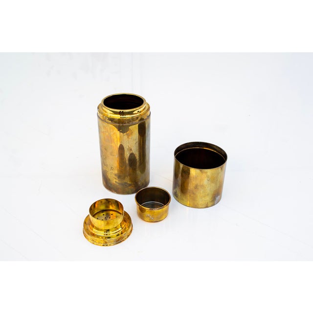 Handmade Silver-Plated Metal Cocktail Set from Cassetti, Italy, 1970s, Set of 5 For Sale - Image 6 of 11