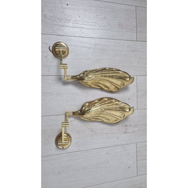 Brass Wall Lamps by Carlo Giorgi for Bottega Gadda, 1960s, Set of 2 For Sale - Image 12 of 12