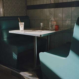 Ice Cubes and Paper Straws by Mark Forbes — Archival Photography Paper Print For Sale