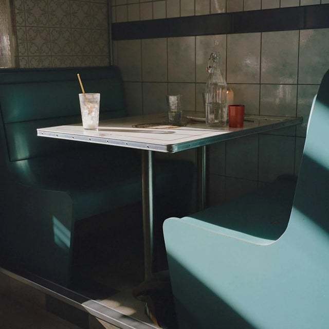 Ice Cubes and Paper Straws by Mark Forbes — Archival Photography Paper Print For Sale