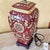 Ceramic Vintage Chinoiserie Style Porcelain Table Lamp With Hand-Painted Floral Motif For Sale - Image 7 of 18
