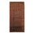 19th Century Turkmen Yomut Area Rug in Allover Geometric Pattern in Dark Red, Brown, French Blue For Sale