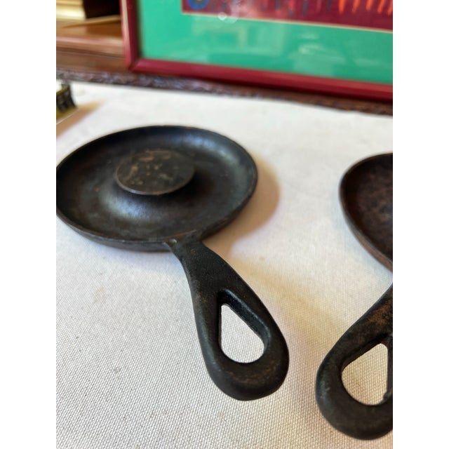 Pair of Cabin Style Cast-Iron Donut Makers For Sale In Atlanta - Image 6 of 6