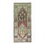 1940s Wide Turkish Anatolian Geometric Runner - 3'8" x 9'9" For Sale