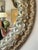 Late 20th Century Vintage Silver& Gilt Carved Large Round Wall Mirror For Sale - Image 5 of 12