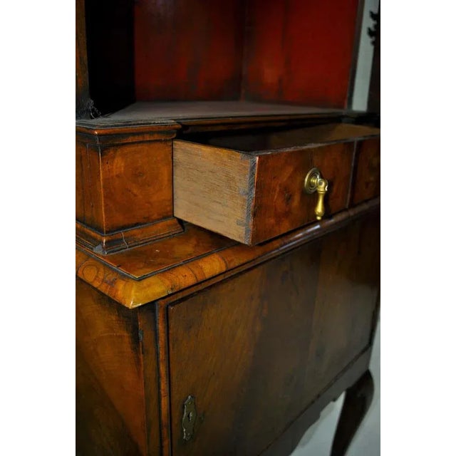 18th Century English Queen Anne Cabinets, 1712, Set of 2 For Sale - Image 5 of 7