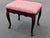 Vintage Mahogany Secretary/Writing Desk With Stool For Sale - Image 13 of 14