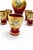 Vintage Murano Glass Liquor Service, 1980s, Set of 7 For Sale - Image 4 of 12