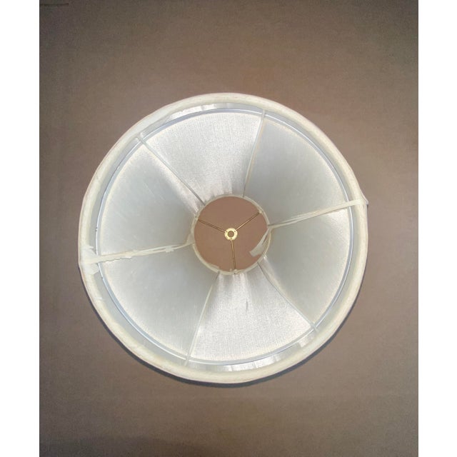 1930s Staffordshire Dog Lamp by Frederick Cooper With Original Shade For Sale - Image 10 of 11