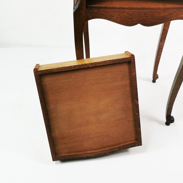 Louis XV Style Cabinet with Drawer, France, 1950s For Sale - Image 14 of 16