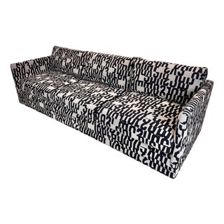 Vintage Directional Design by Sedgefield Milo Baughman / Paul McCobb Style Sofa Restored For Sale