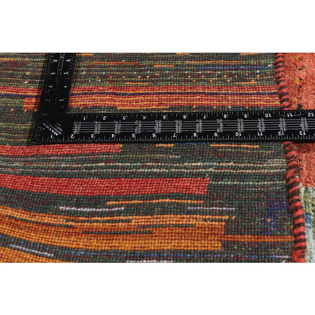 Textile Vintage Persian Gabbeh Rug, 04'04 X 07'07 For Sale - Image 7 of 10