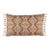 Schumacher Berkeley Silk Lumbar Pillow In Chestnut For Sale